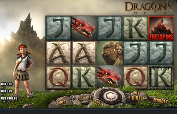 Dragons myth slot