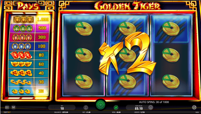 Goldentiger multiplier