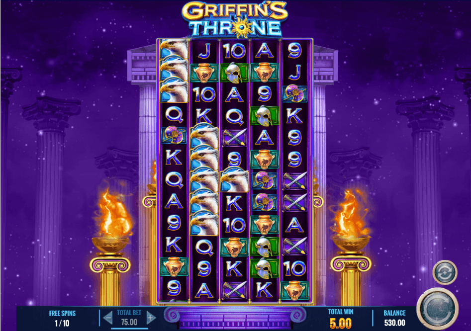 Griffin free spins