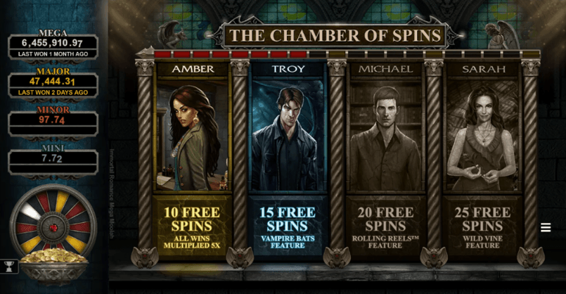 Immromance MM free spins