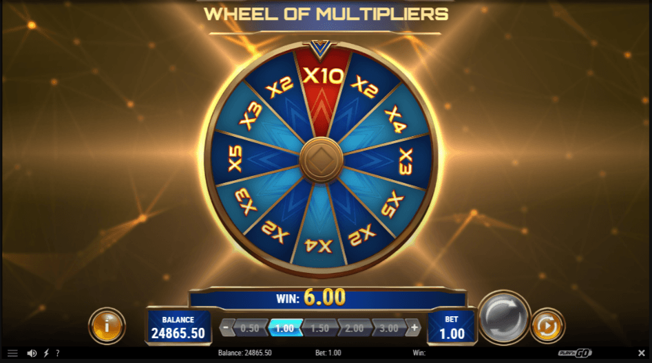 Sticky joker multiplier wheel