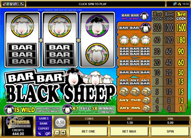 BBBS 3reel start screen