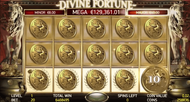 Divine Fortune respins