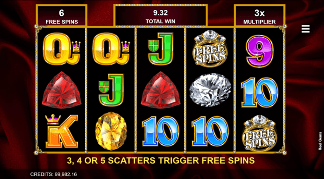 Reel Gems free spins