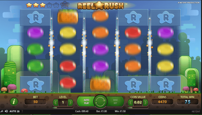 Reel rush respins