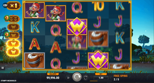 Stumpy free spins