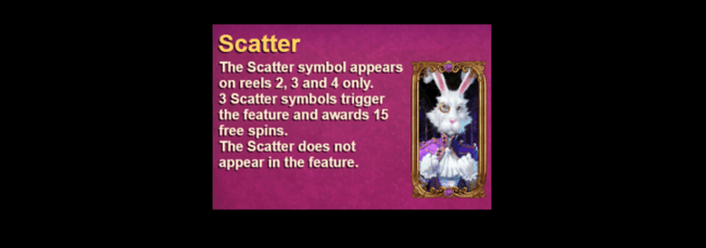 White rabbit scatter