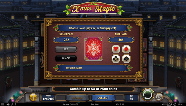 Xmas magic gamble