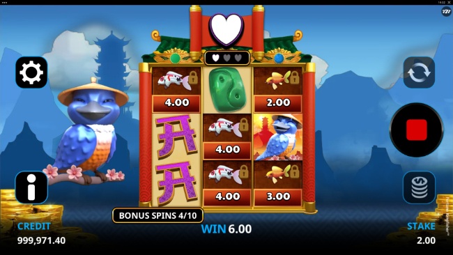 Fortune kingfisher respins