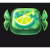Green candy