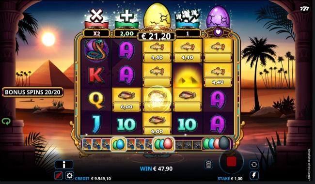 KOTS free spins multiple features