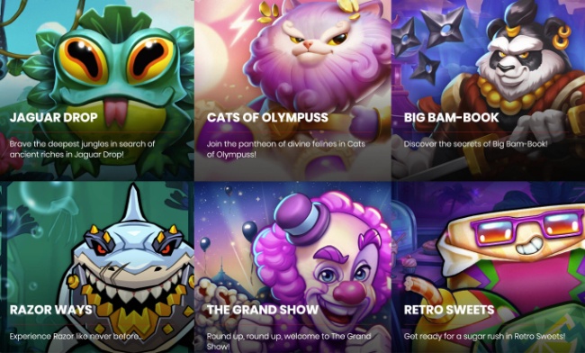 Push gaming slot games