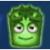 Reactoonz green alien