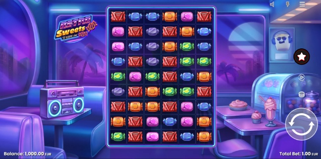 Retro sweets base game