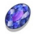 Rich girl blue gem