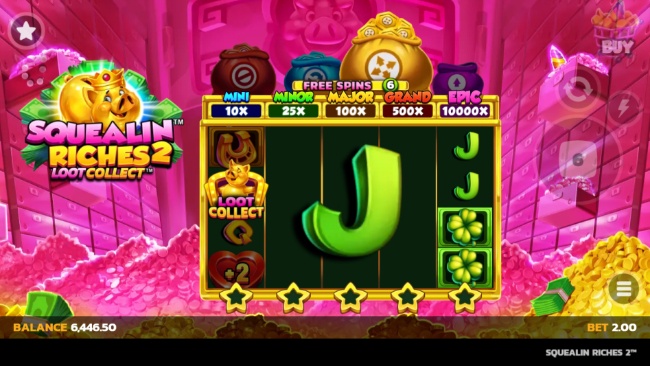 SR2 free spins jumbo