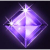 Starburst purple gem