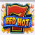 Triple red hot 1 seven