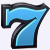 Triple red hot blue seven