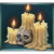 Witches moon candles