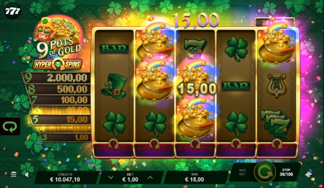 9POGH scatter pays