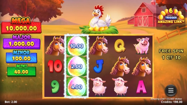 ALCR free spins