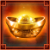 Asian gold ingot