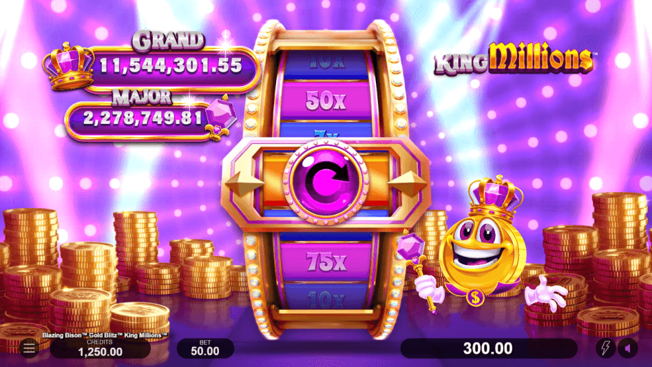 Bbgbkm king millions wheel