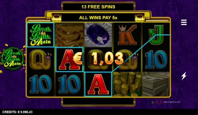BDBA free spins