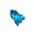 Blue rocket