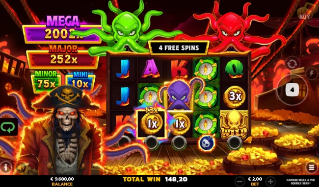 Capskull free spins