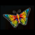 Floating butterfly