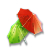 Tropicana umbrellas
