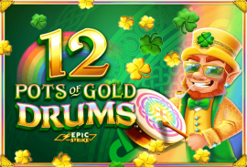 12 Pots of Gold Drums Online Slot