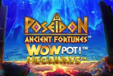 Ancient Fortunes Poseidon Wowpot Megaways Online Slot