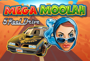Mega Moolah 5 Reel Drive Online Slot