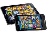 Slots on an iPad Tablet