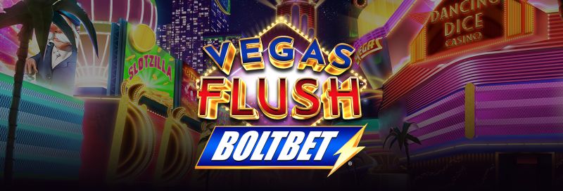 Vegas Flush Bolt Bet Logo